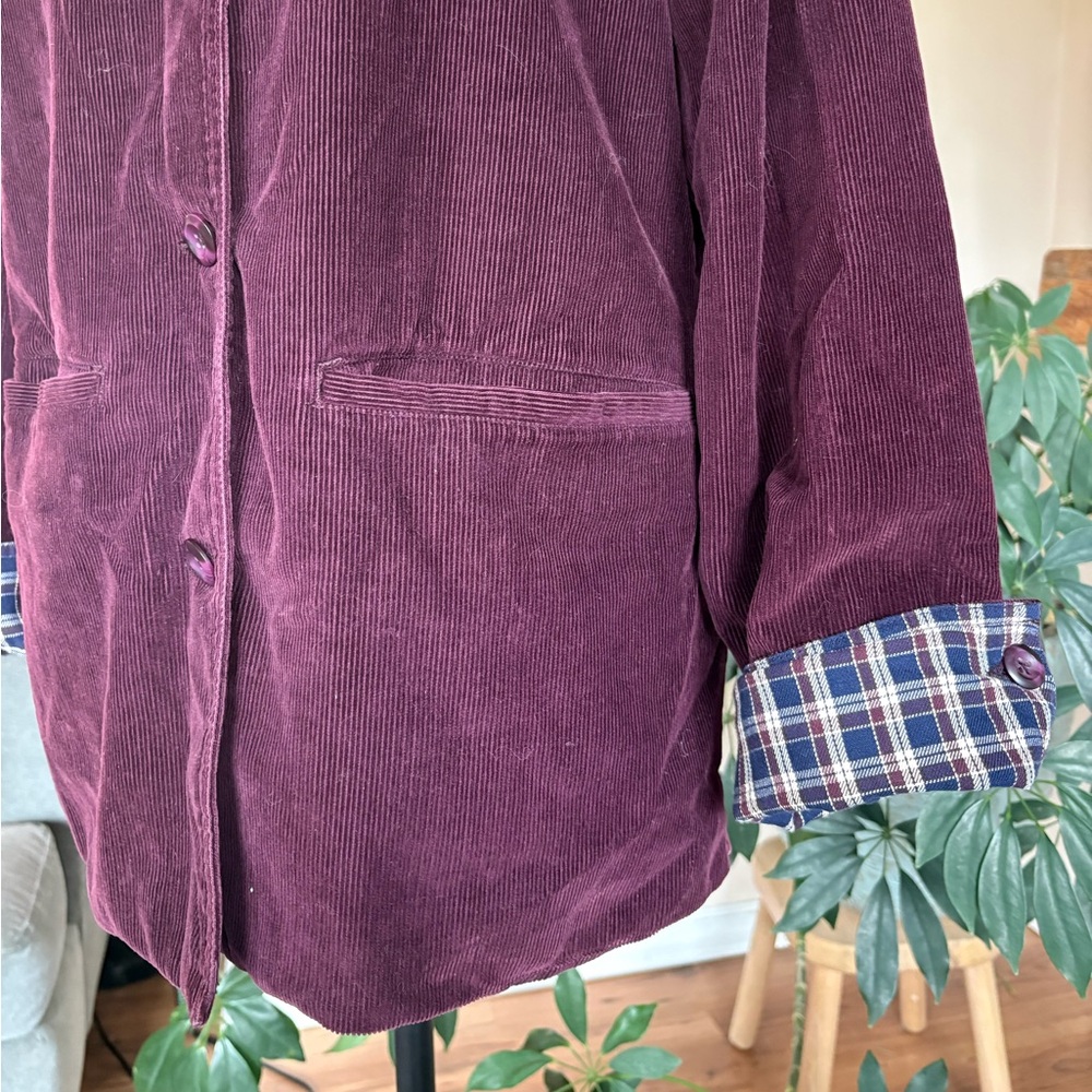 Vintage Northern Reflections Corduroy Barn Jacket- size small *oversized* - Picture 3 of 8